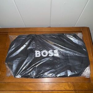 Boss Black Duffel Bag for Men